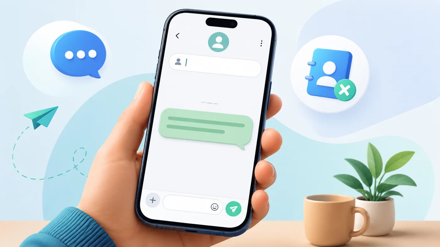 How to send SMS without saving the number