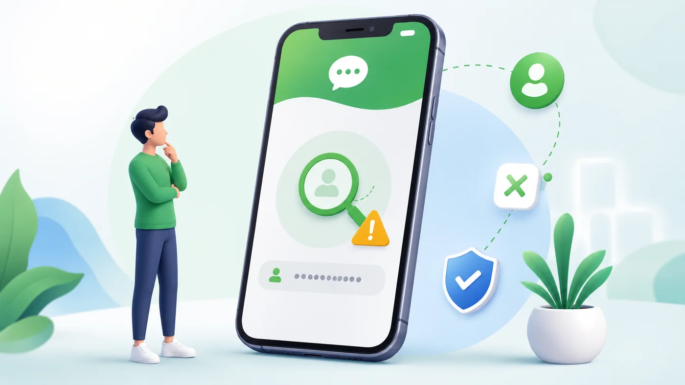 Why WhatsApp cannot find a phone number